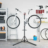 Vidaxl fiets reparieren Standard faltbare 92-152 cm Stahlrot