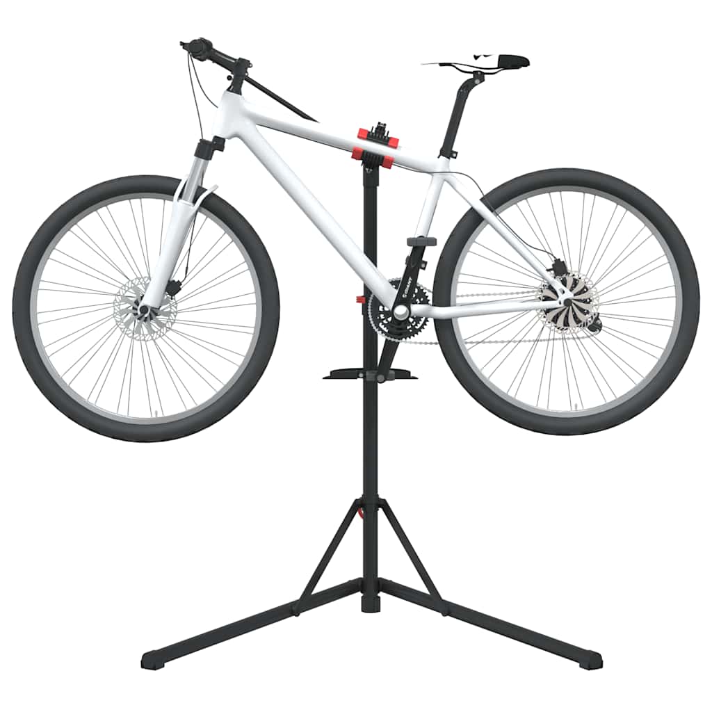 Vidaxl fiets reparieren Standard faltbare 92-152 cm Stahlrot