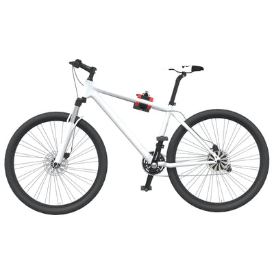 VIDAXL FIETS Reparaturhalter faltbare Wandmontage rot und schwarzer Stahl