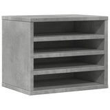 Vidaxl Bureau Organizer 36x26x29.5 cm verarbeiteter Holzbetonglijs - afbeelding 2