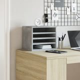 Vidaxl Bureau Organizer 36x26x29.5 cm verarbeiteter Holzbetonglijs - afbeelding 3
