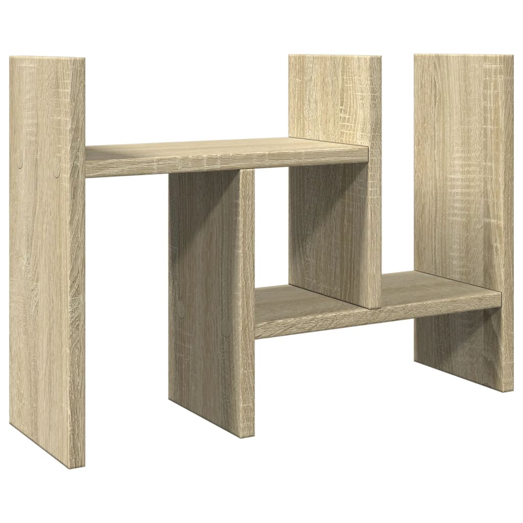 Vidaxl Bureau Organizer 34.5x15,5x35 cm Holz Sonoma Eiche gefärbt