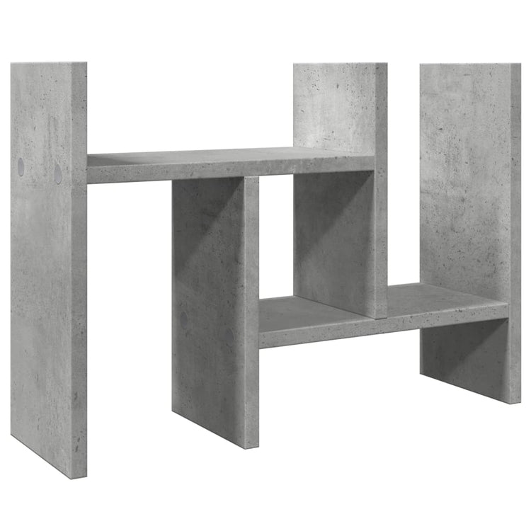 Vidaxl Bureau Organizer 34.5x15.5x35 cm verarbeiteter Holzbetonglijs