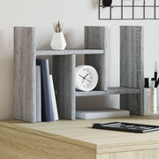 Vidaxl Bureau Organizer 34.5x15,5x35 cm verarbeitetes Holzgrau Sonoma - afbeelding 1