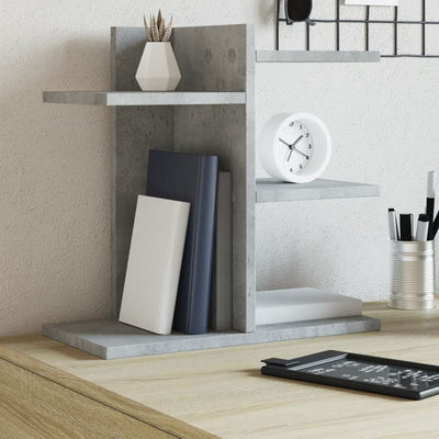 Vidaxl Bureau Organizer 42x21.5x42 cm verarbeiteter Holzbetonglijs