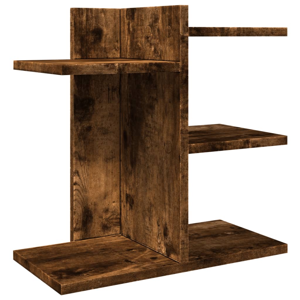 Vidaxl Bureau Organizer 42x21.5x42 cm verarbeitete Holzgeräuchel -Eichenfarbe