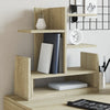 Vidaxl Bureau Organizer 49x20x52.5 cm verarbeitetes Holz Sonoma Oak Colored