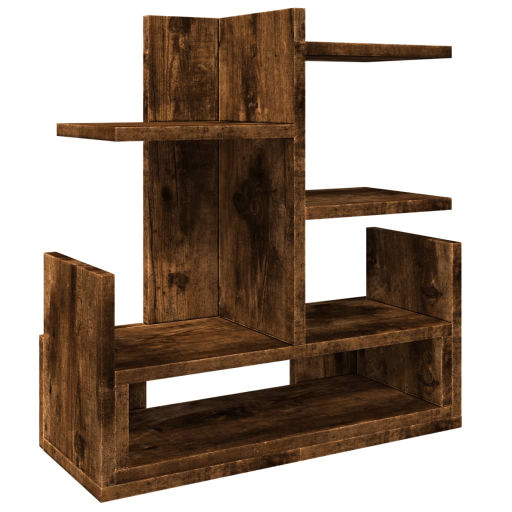 Vidaxl Bureau Organizer 49x20x52.5 cm verarbeitete Holzgeräuchchen -Eichenfarbe