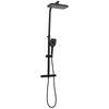 Vidaxl Duschkopf Set Double mit Mixer Tap und Schlauch Messing Schwarz