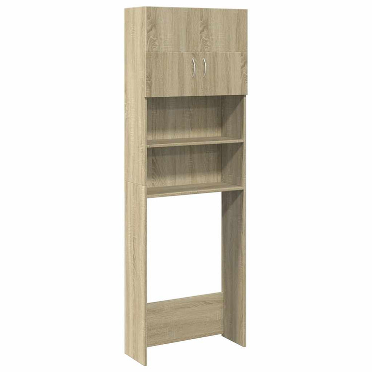 VIDAXL WASH MACHINGBOGT 64X25.5X190 CM PRISCHED HOLD SONOMA OAK -COLD