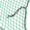 VIDAXL -Anhänger -Netzwerk elastisches Seil 2,1 x 1,25 m Polypropengrün