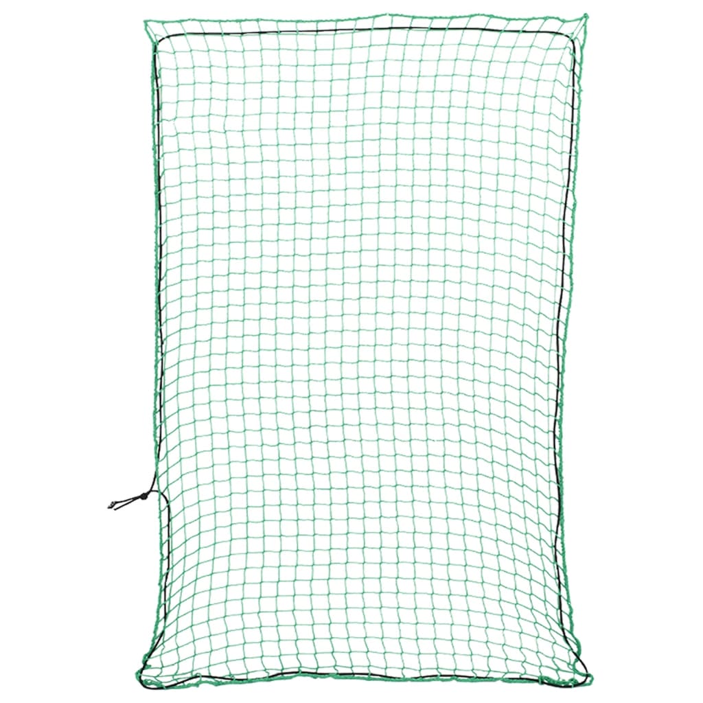 VIDAXL -Anhänger -Netzwerk Elastic Seil 2,2 x 1,5 m Polypropengrün