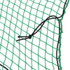 VIDAXL -Anhänger -Netzwerk Elastic Seil 2,2 x 1,5 m Polypropengrün