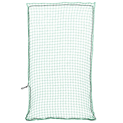 VIDAXL -Anhänger -Netzwerk Elastic Seil 2,5 x 1,5 m Polypropengrün