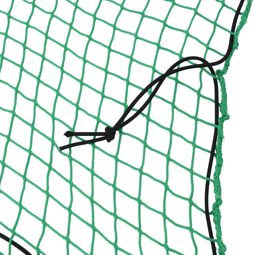 VIDAXL -Anhänger -Netzwerk Elastic Seil 3x1,65 m Polypropengrün