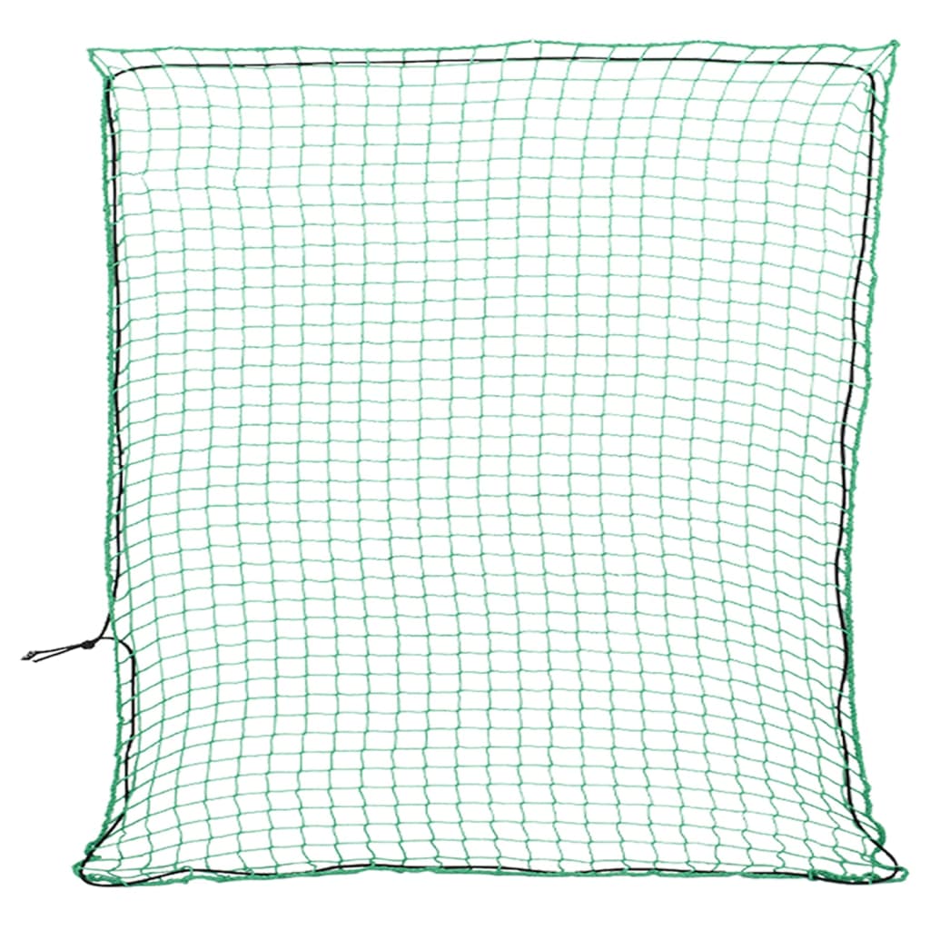VIDAXL -Anhänger Netzwerk elastisches Seil 3x3 m Polypropengrün