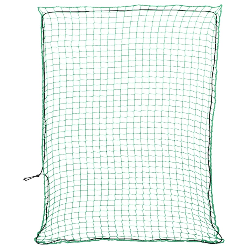 VIDAXL -Anhänger Netzwerk elastisches Seil 3,5x3 m Polypropengrün