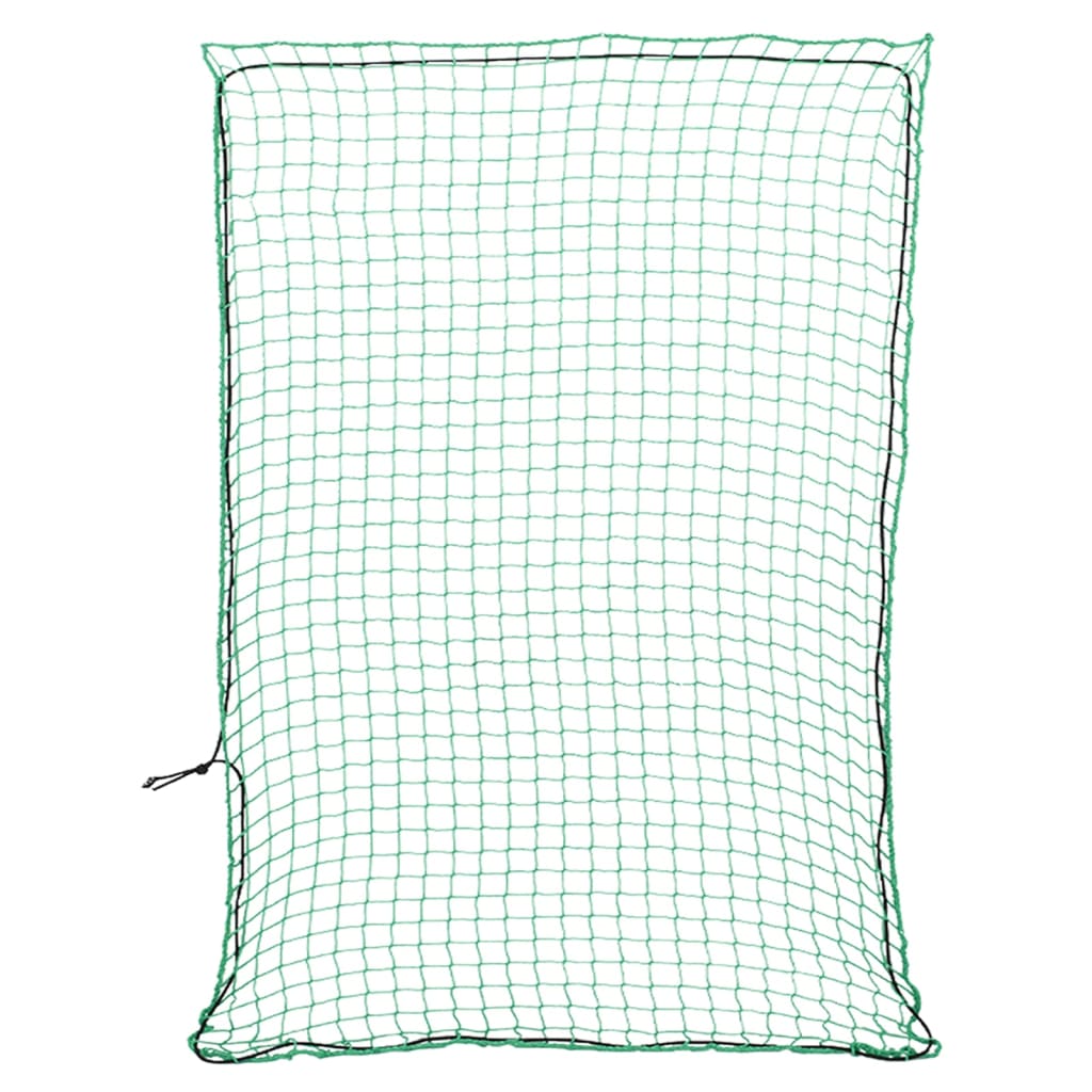 VIDAXL -Anhänger -Netzwerk elastisches Seil 4x3 m Polypropengrün