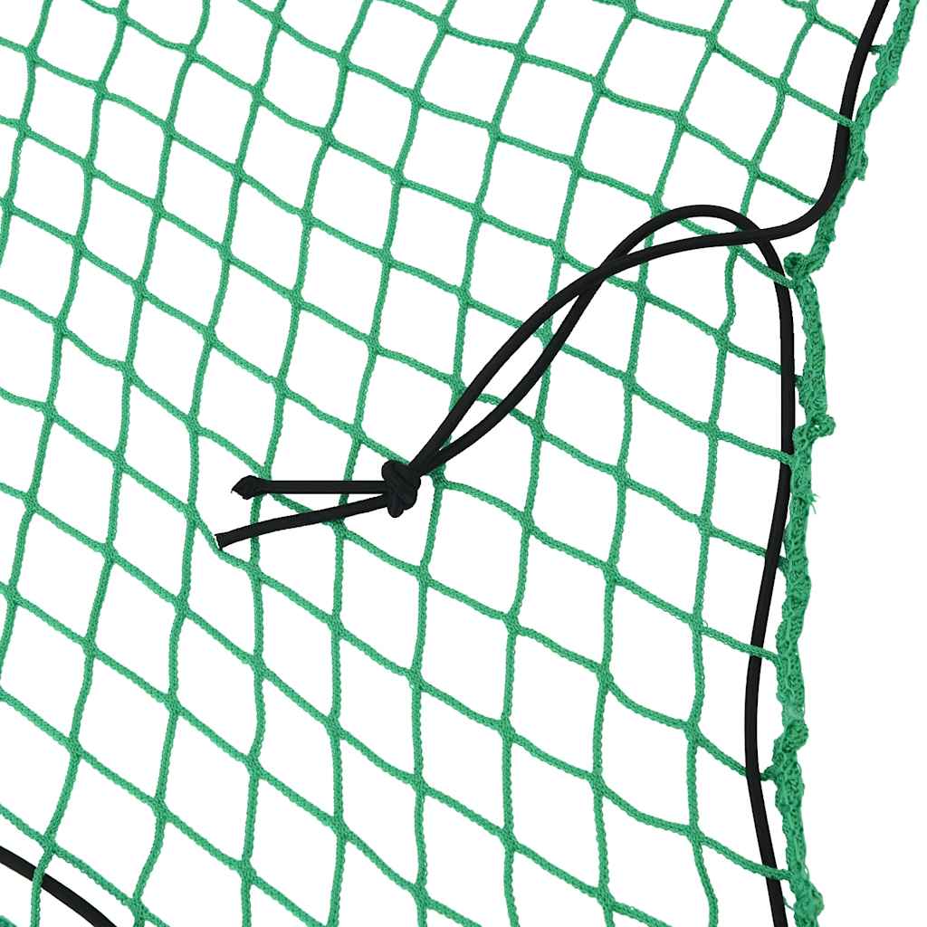 VIDAXL -Anhänger Netzwerk elastisches Seil 5x3 m Polypropengrün