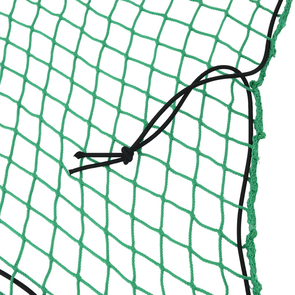 VIDAXL -Anhänger -Netzwerk elastisches Seil 6x3,5 m Polypropengrün