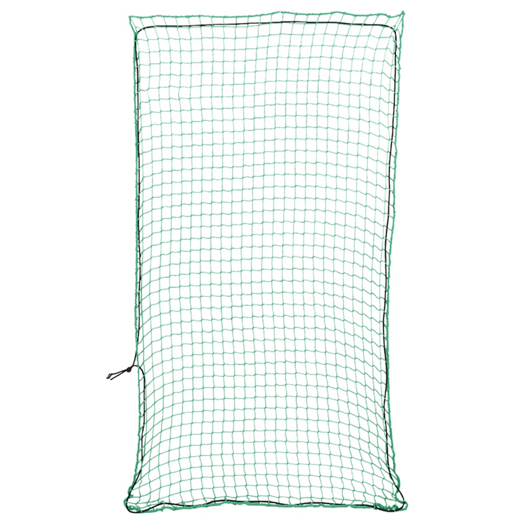 VIDAXL -Anhänger -Netzwerk Elastic Seil 7x3,5 m Polypropengrün