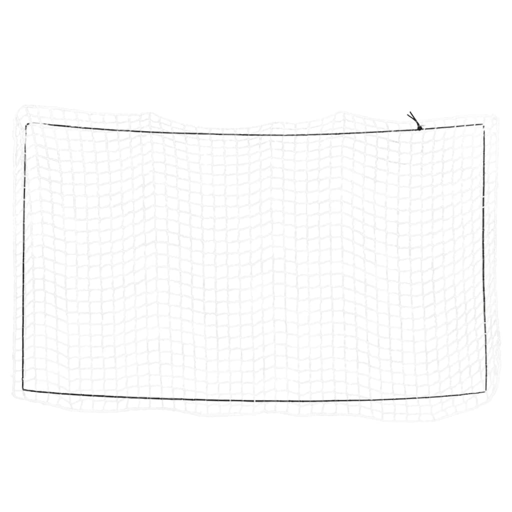 VIDAXL -Anhänger -Netzwerk elastisches Seil 4,5x2,5 m Polypropen weiß