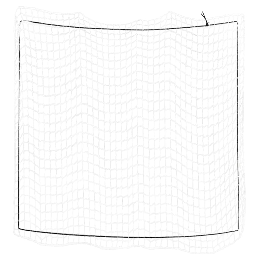 VIDAXL -Anhänger -Netzwerk elastisches Seil 3x3 m Polypropen weiß
