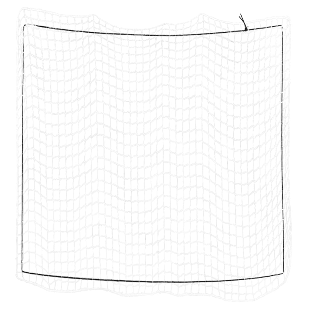 VIDAXL -Anhänger Netzwerk elastisches Seil 4x4 m Polypropen weiß