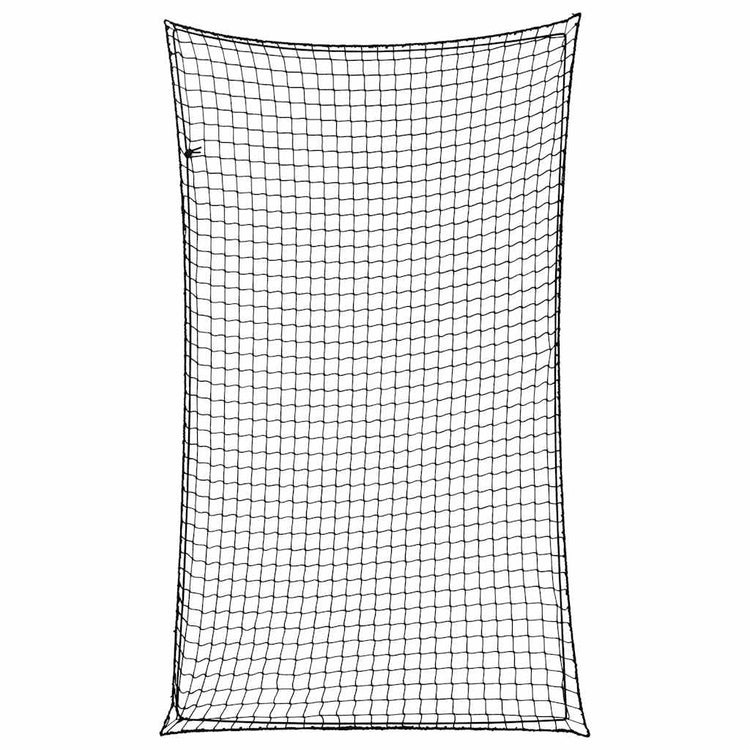 VIDAXL -Anhänger -Netzwerk Elastic Seil 2.1 x 1,25 m Polypropenschwarz