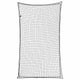 VIDAXL -Anhänger -Netzwerk Elastic Seil 2.1 x 1,25 m Polypropenschwarz