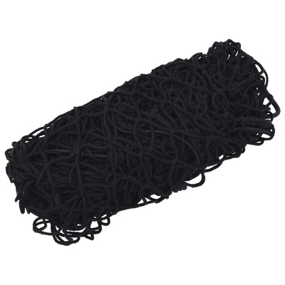 VIDAXL -Anhänger -Netzwerk Elastic Seil 2,2 x 1,5 m Polypropen Schwarz