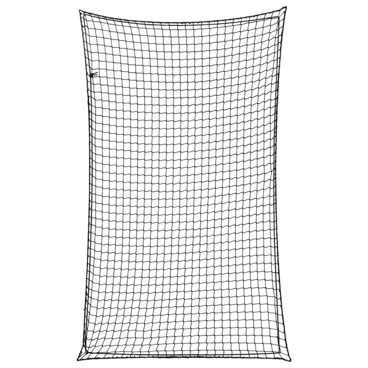VIDAXL -Anhänger -Netzwerk Elastic Seil 2,5 x 1,5 m Polypropen Schwarz