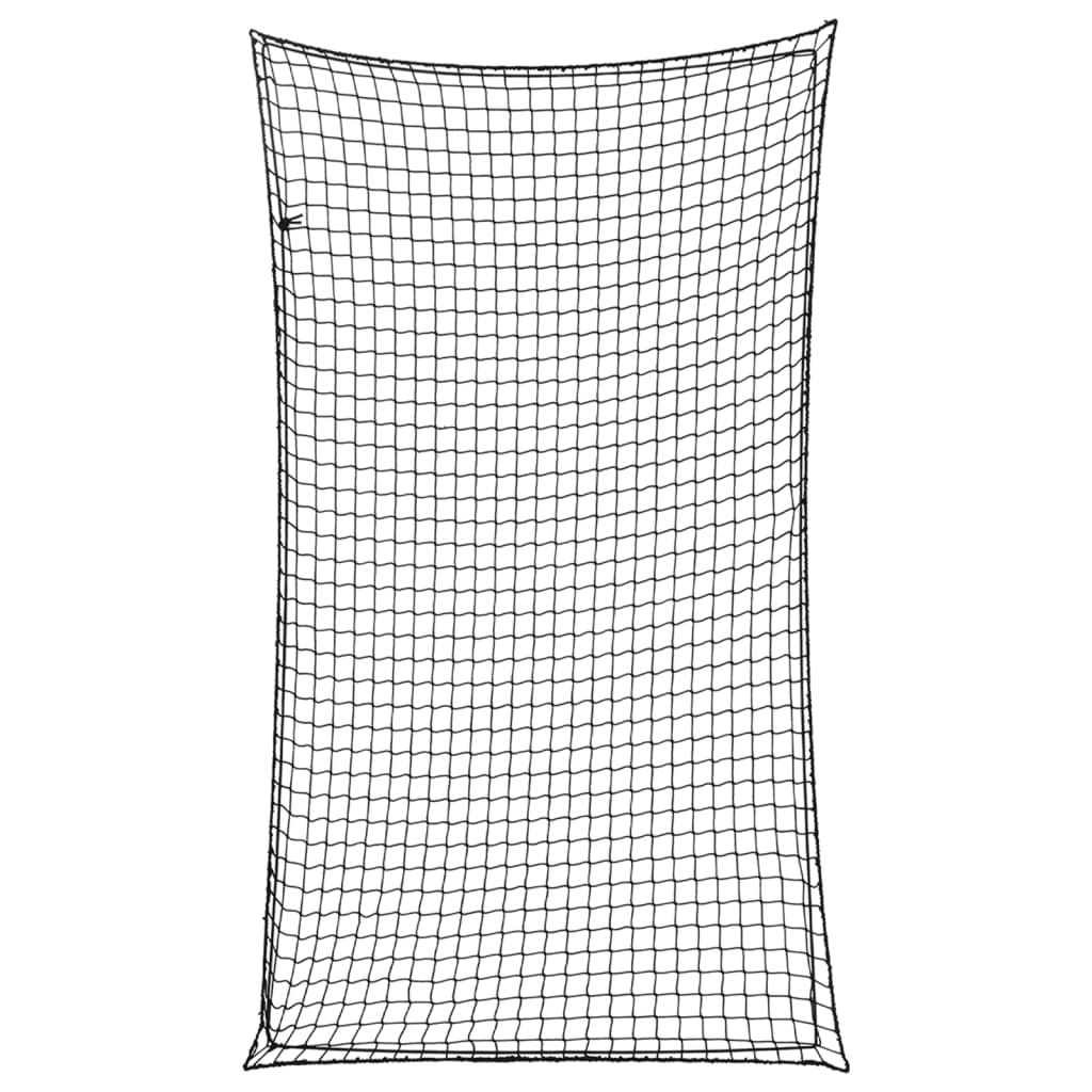 VIDAXL -Anhänger Netzwerk elastisches Seil 3,5 x 2 m Polypropen Schwarz
