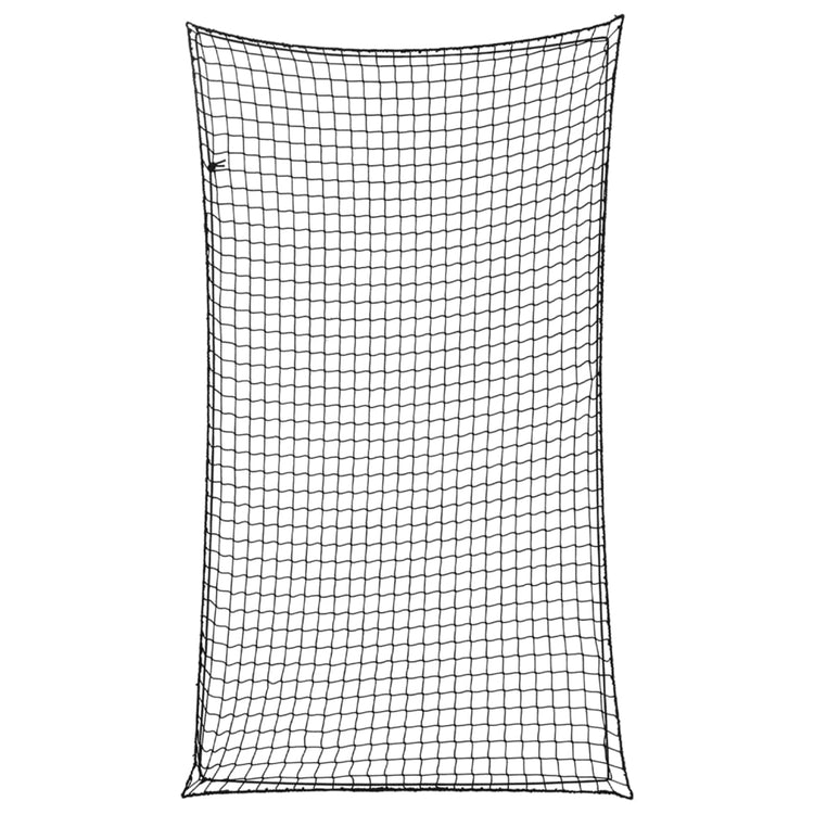 VIDAXL -Anhänger Netzwerk elastisches Seil 3,5 x 2 m Polypropen Schwarz