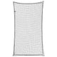 VIDAXL -Anhänger Netzwerk elastisches Seil 3,5 x 2 m Polypropen Schwarz