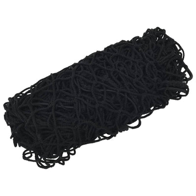 VIDAXL -Anhänger -Netzwerk elastisches Seil 4x2 m Polypropen Schwarz
