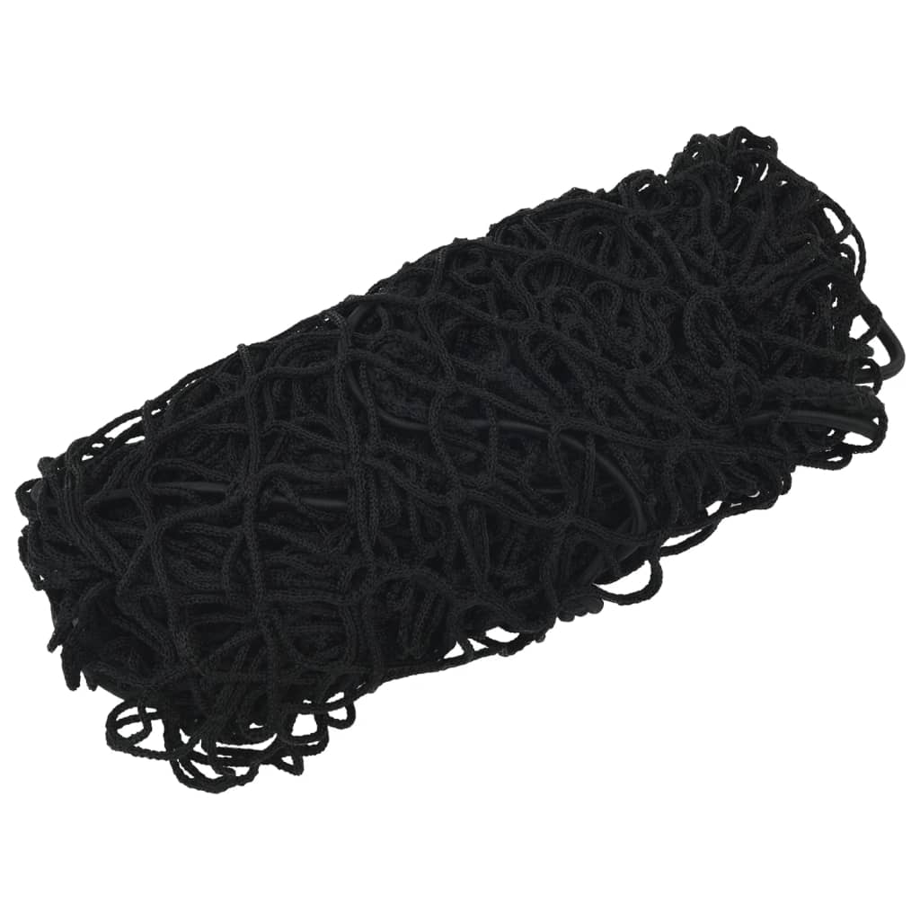 VIDAXL -Anhänger -Netzwerk elastisches Seil 4x2,5 m Polypropen Schwarz