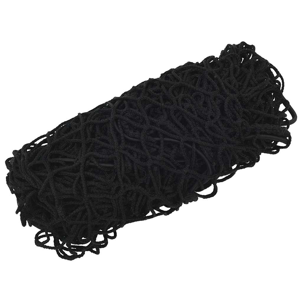 VIDAXL -Anhänger Netzwerk elastisches Seil 3x3 m Polypropen Schwarz