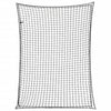 VIDAXL -Anhänger Netzwerk elastisches Seil 4x3 m Polypropen Schwarz