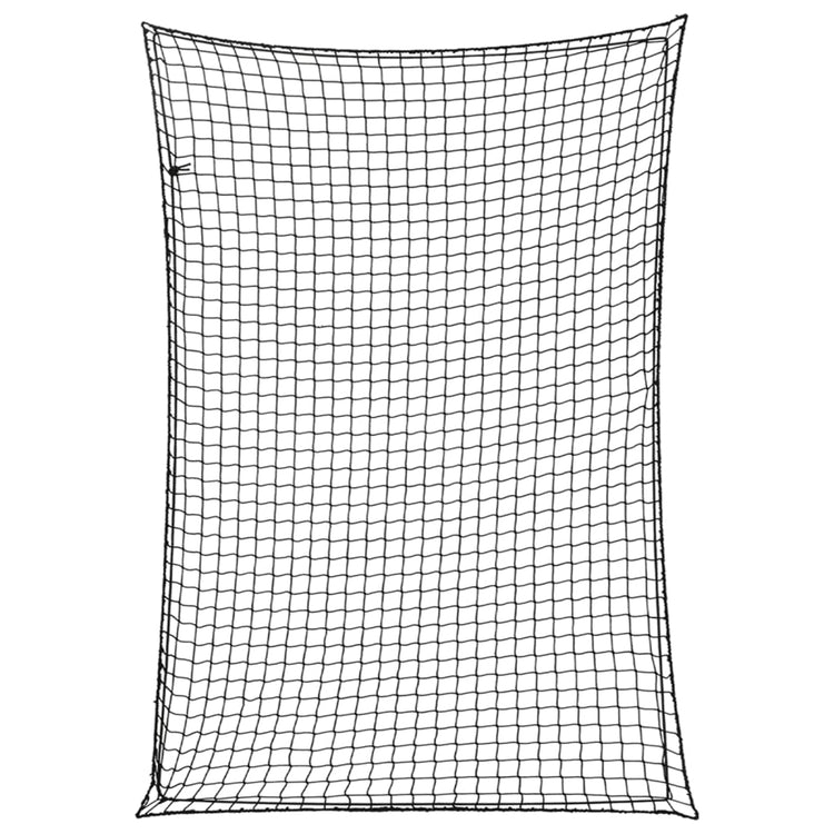 VIDAXL -Anhänger -Netzwerk Elastic Seil 5x3,5 m Polypropen Schwarz
