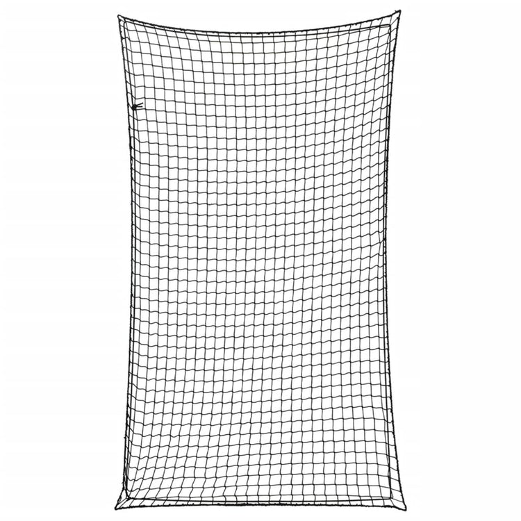 VIDAXL -Anhänger -Netzwerk Elastic Seil 6x3,5 m Polypropen Schwarz