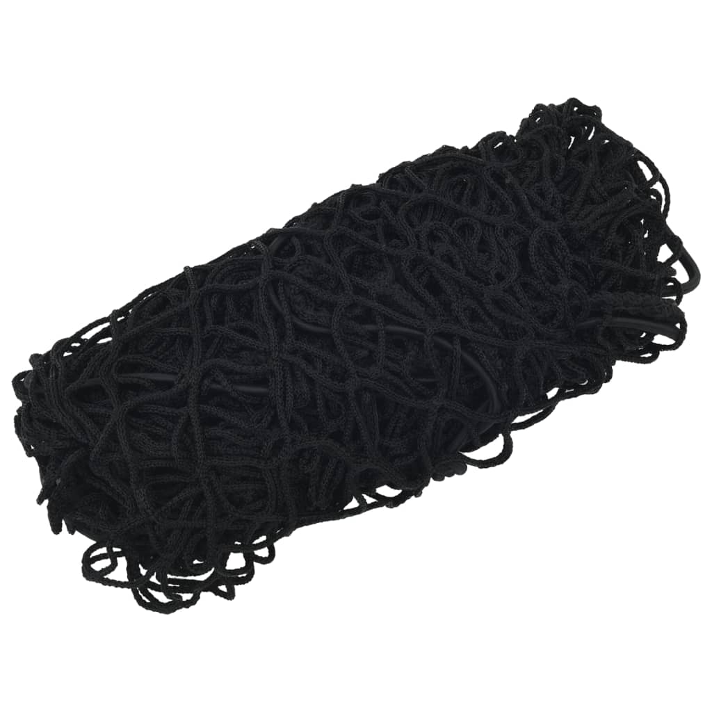 VIDAXL -Anhänger -Netzwerk Elastiziertes Seil 7x3,5 m Polypropen Schwarz
