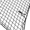 VIDAXL -Anhänger -Netzwerk Elastiziertes Seil 7x3,5 m Polypropen Schwarz