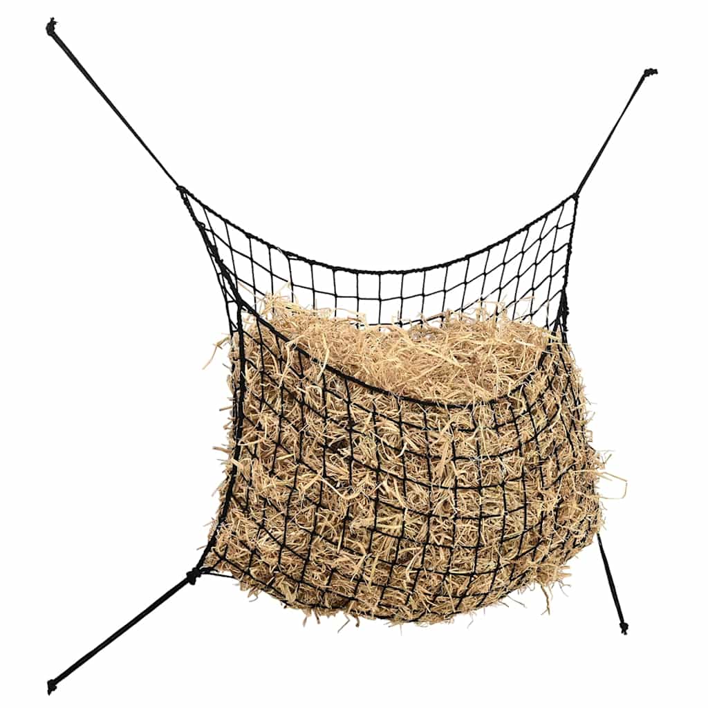 Vidaxl Hooinets 2 PCs 90x60 cm rechteckiger Polypropenschwarz