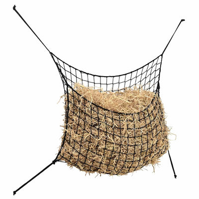 Vidaxl Hooinets 2 PCs 90x60 cm rechteckiger Polypropenschwarz
