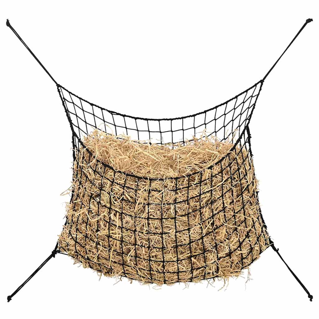 Vidaxl Hooinets 2 PCs 90x60 cm rechteckiger Polypropenschwarz
