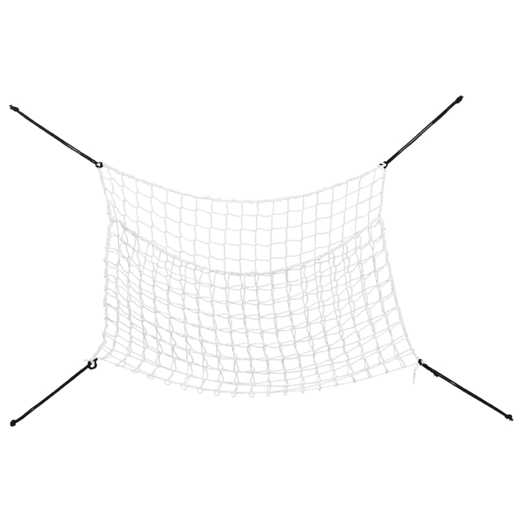 Vidaxl Hooinets 2 ST 150x90 cm Rechteckig Polypropen weiß