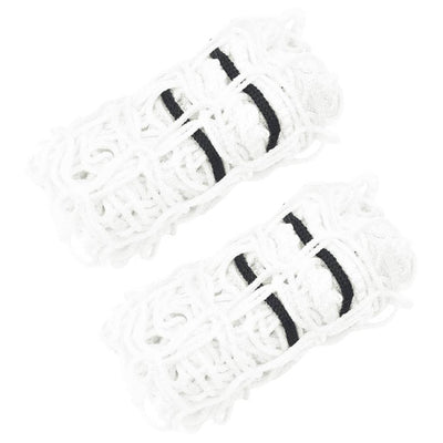 Vidaxl Hooinets 2 PCs 75x50 cm rechteckiger Polypropen weiß