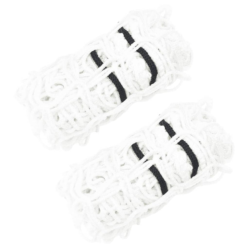 Vidaxl Hooinets 2 PCs 75x50 cm rechteckiger Polypropen weiß