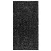Vidaxl Teppich Zizur Innen und außerhalb von 80x150 cm Jute -Anthrazit - afbeelding 3